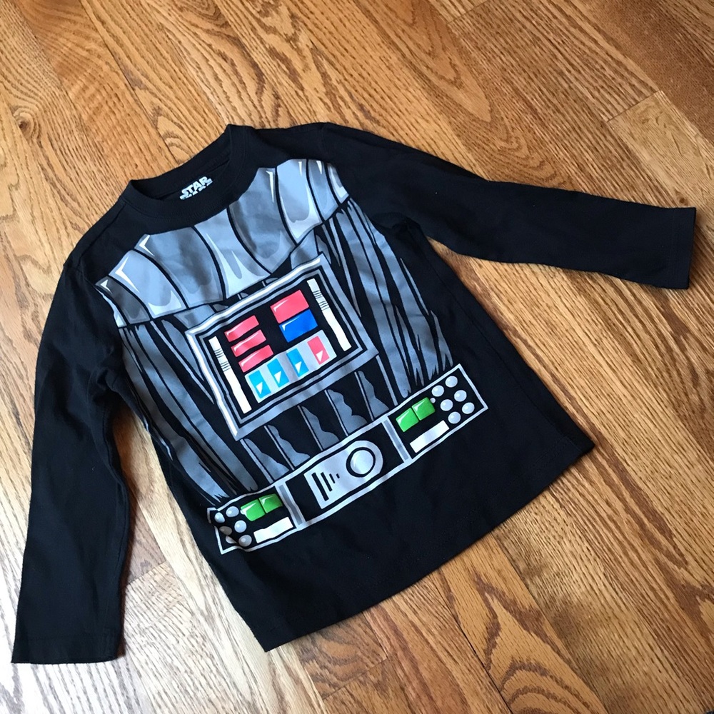 Star Wars Long Sleeve Black Tee